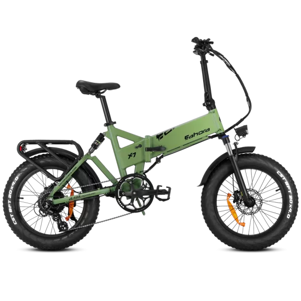 x7_folding_electric_bike_green